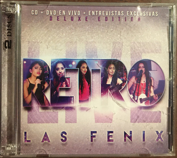 Las Fenix : Retro Live (CD + DVD, Album, Dlx)