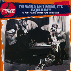 Various : The World Ain't Round, It's Square! (17 Paint-Peeling Garage-Punk Monsters!!!) (CD, Comp)