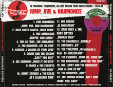 Load image into Gallery viewer, Various : Jump, Jive &amp; Harmonize (18 Pounding, Pulverizing, All-Out Garage Punk Dance Ravers - 1964-67) (CD, Comp)
