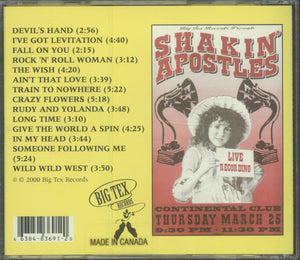 Shakin' Apostles : Too Hot For Snakes (CD, Album)