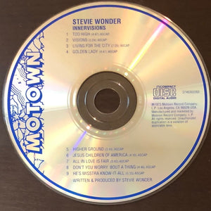 Stevie Wonder : Innervisions (CD, Album, RE)