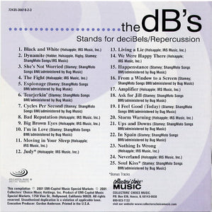 The dB's : Stands For DeciBels / Repercussion (CD, Comp)