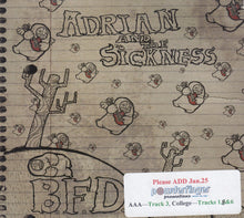 Load image into Gallery viewer, Adrian And The Sickness : B.F.D. (CD, Album)
