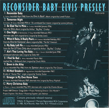 Load image into Gallery viewer, Elvis Presley : Reconsider Baby (CD, Comp)
