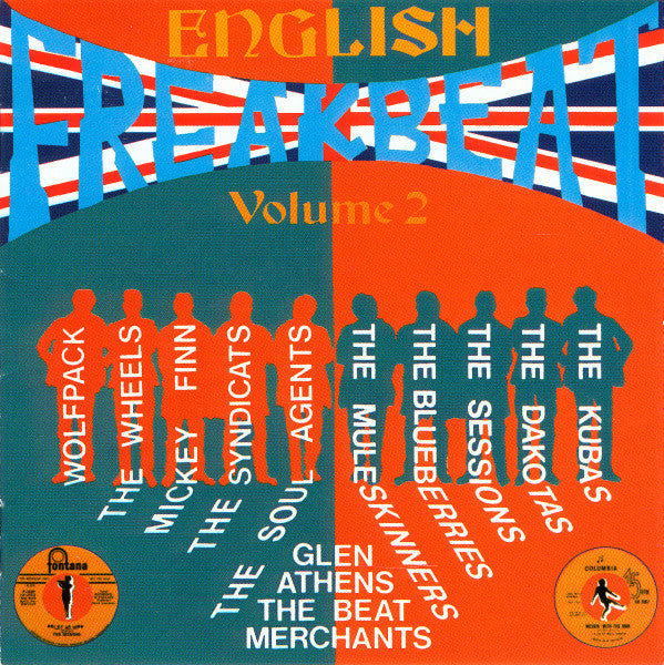 Various : English Freakbeat Volume 2 (CD, Comp, Unofficial)