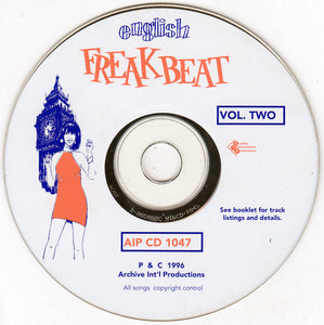 Various : English Freakbeat Volume 2 (CD, Comp, Unofficial)