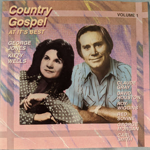 Various : Country Gospel At It's Best Volume 1 (CD, Album, Comp)