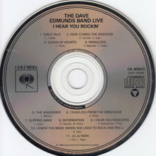Load image into Gallery viewer, The Dave Edmunds Band : Live - I Hear You Rockin' (CD, Album)
