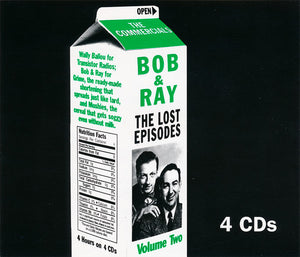 Bob & Ray* : The Lost Episodes, Volume Two - The Commercials (4xCD, Comp, RE)