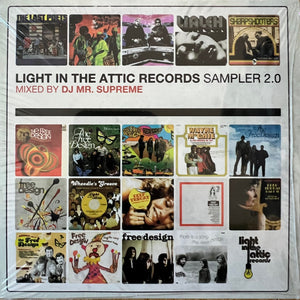 DJ Mr. Supreme* : Light In The Attic Records Sampler 2.0 (CD, Mixed, Promo, Smplr)