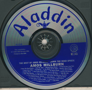 Amos Milburn : The Best Of Amos Milburn - Down The Road Apiece (CD, Comp, Mono, RE, RM)