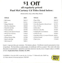 Load image into Gallery viewer, Paul McCartney : Oobu Joobu - Widescreen Radio - Ecology (CD, Promo)

