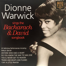 Load image into Gallery viewer, Dionne Warwick : Dionne Warwick Sings The Bacharach &amp; David Songbook (CD, Comp)
