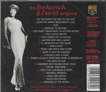 Load image into Gallery viewer, Dionne Warwick : Dionne Warwick Sings The Bacharach &amp; David Songbook (CD, Comp)

