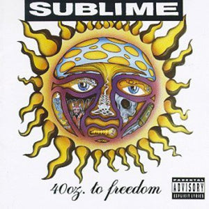 the album cover for Sublime - 40 Oz to Freedom