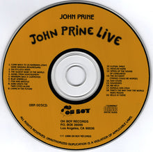 Load image into Gallery viewer, John Prine : John Prine Live (CD, Album)
