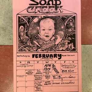 Soap Creek Saloon February Calendar - 1978 (Poster)