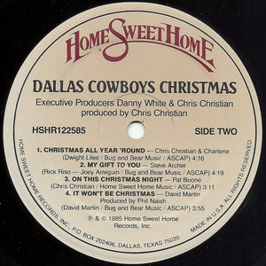 Various : Dallas Cowboys Christmas (LP)