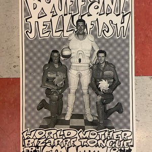 Bouffant Jellyfish at Cannibal Club - 1991 (Poster)