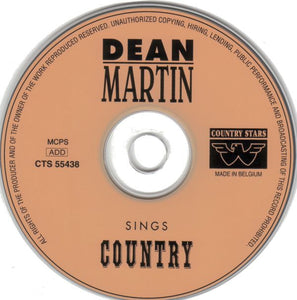 Dean Martin : Dean Martin Sings Country (CD, Comp)