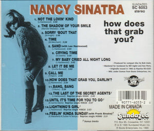 Nancy Sinatra : How Does That Grab You? (CD, Album, RE)