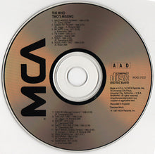 Load image into Gallery viewer, The Who : Two&#39;s Missing (CD, Comp)
