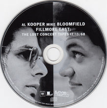 Load image into Gallery viewer, Al Kooper / Mike Bloomfield : Fillmore East: The Lost Concert Tapes 12/13/68 (CD, Album)
