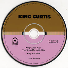 Load image into Gallery viewer, King Curtis : King Curtis Plays The Great Memphis Hits / King Size Soul (CD, Comp, RM)
