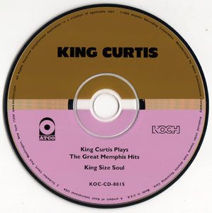 King Curtis : King Curtis Plays The Great Memphis Hits / King Size Soul (CD, Comp, RM)