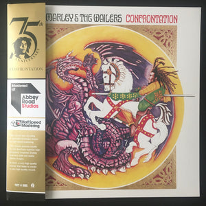 Bob Marley & The Wailers : Confrontation (LP, Album, RE, RM, S/Edition, Hal)