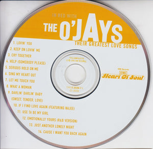 The O'Jays : In Bed With The O'Jays : Their Greatest Love Songs (CD, Comp)