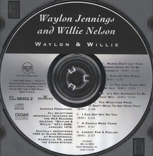 Load image into Gallery viewer, Waylon Jennings &amp; Willie Nelson : Waylon &amp; Willie (CD, Album, Club, RE, RM)
