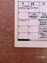 Load image into Gallery viewer, Soap Creek Saloon February Calendar - 1978 (Poster)
