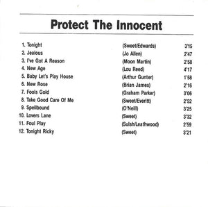 Rachel Sweet : Protect The Innocent (CD, Album)