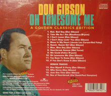 Load image into Gallery viewer, Don Gibson : Oh Lonesome Me (CD, Album, RE)
