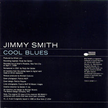 Load image into Gallery viewer, Jimmy Smith : Cool Blues (CD, Album, Mono, RE, RM)
