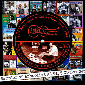 Various : Sampler of Arhoolie CD 491, 5 CD Box Set  (CD, Comp, Promo, Smplr)