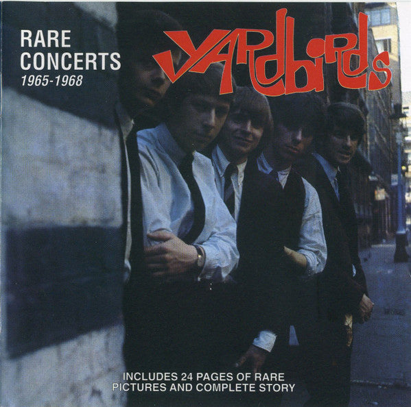 The Yardbirds : Rare Concerts 1965 - 1968 (CD, Comp)