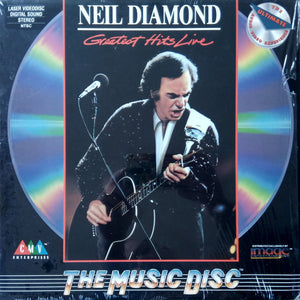 Neil Diamond : Greatest Hits Live (Laserdisc, 12", S/Sided, Album, NTSC)