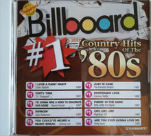 Load image into Gallery viewer, Various : Billboard #1 Country Hits Of The '80s (CD, Comp, RM)

