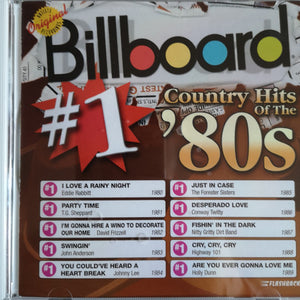 Various : Billboard #1 Country Hits Of The '80s (CD, Comp, RM)