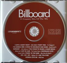 Load image into Gallery viewer, Various : Billboard #1 Country Hits Of The '80s (CD, Comp, RM)
