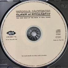 Load image into Gallery viewer, Wanda Jackson : Queen Of Rockabilly (The Very Best Of The Rock ‘N’ Roll Years) (CD, Comp, Mono)
