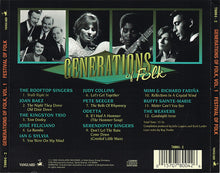 Load image into Gallery viewer, Various : Generations Of Folk, Volume One - Festival Of Folk (CD, Comp)
