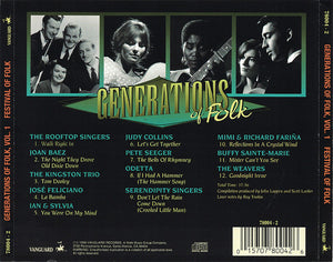 Various : Generations Of Folk, Volume One - Festival Of Folk (CD, Comp)