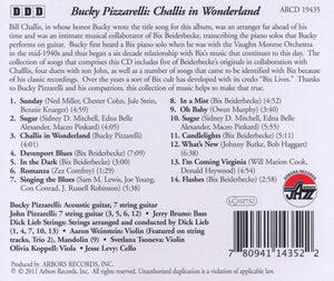 Bucky Pizzarelli : Challis In Wonderland (CD, Album)