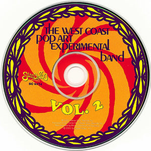 The West Coast Pop Art Experimental Band : Vol. 2 (CD, Album, Mono, RE)