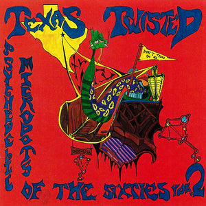 Various : Texas Twisted • Psychedelic Microdots Of The Sixties Vol. 2 (CD, Comp, Mono)