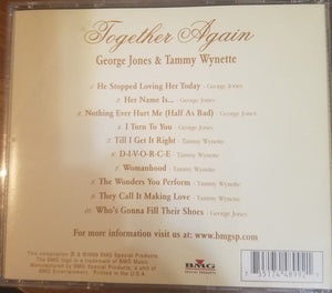 George Jones & Tammy Wynette : Together Again (CD, Comp)