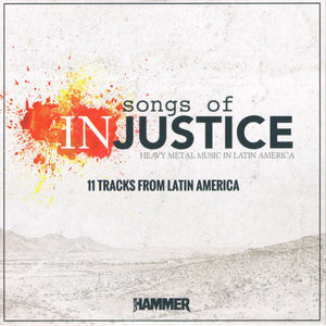 Various : Songs Of Injustice - Heavy Metal Music In Latin America (CD, Comp, Car)